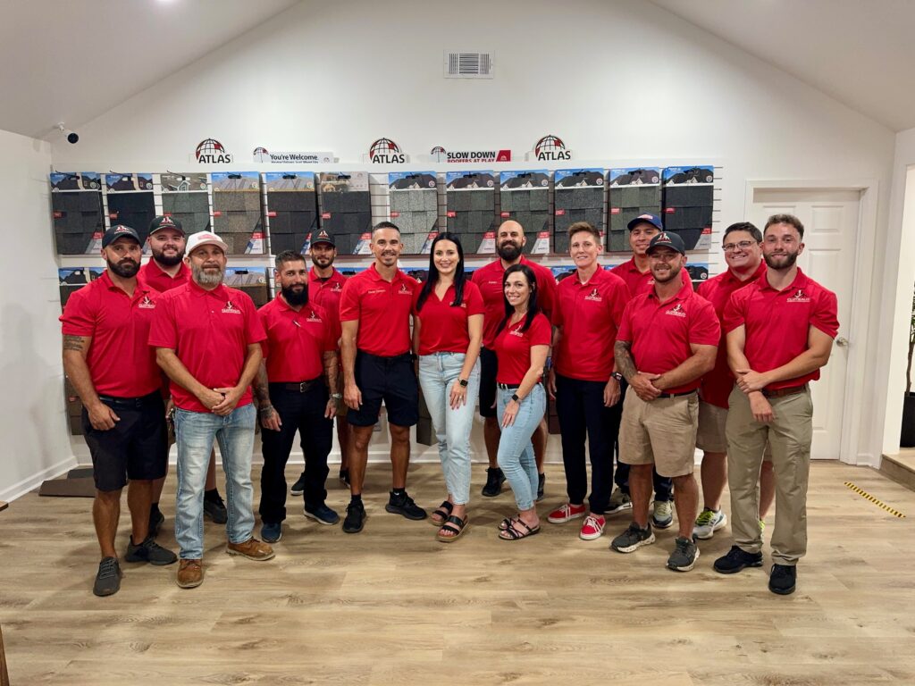 team photo at lafayette office